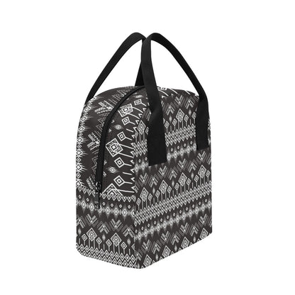 Tribal Pattern Print Design LKS304 Insulated Lunch Bag