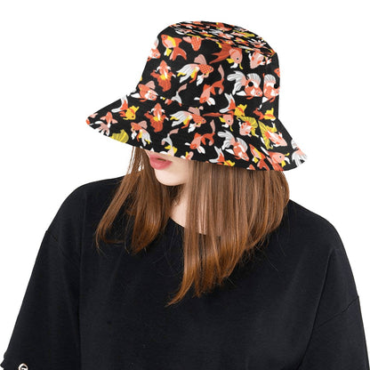 Goldfish Print Design LKS401 Unisex Bucket Hat