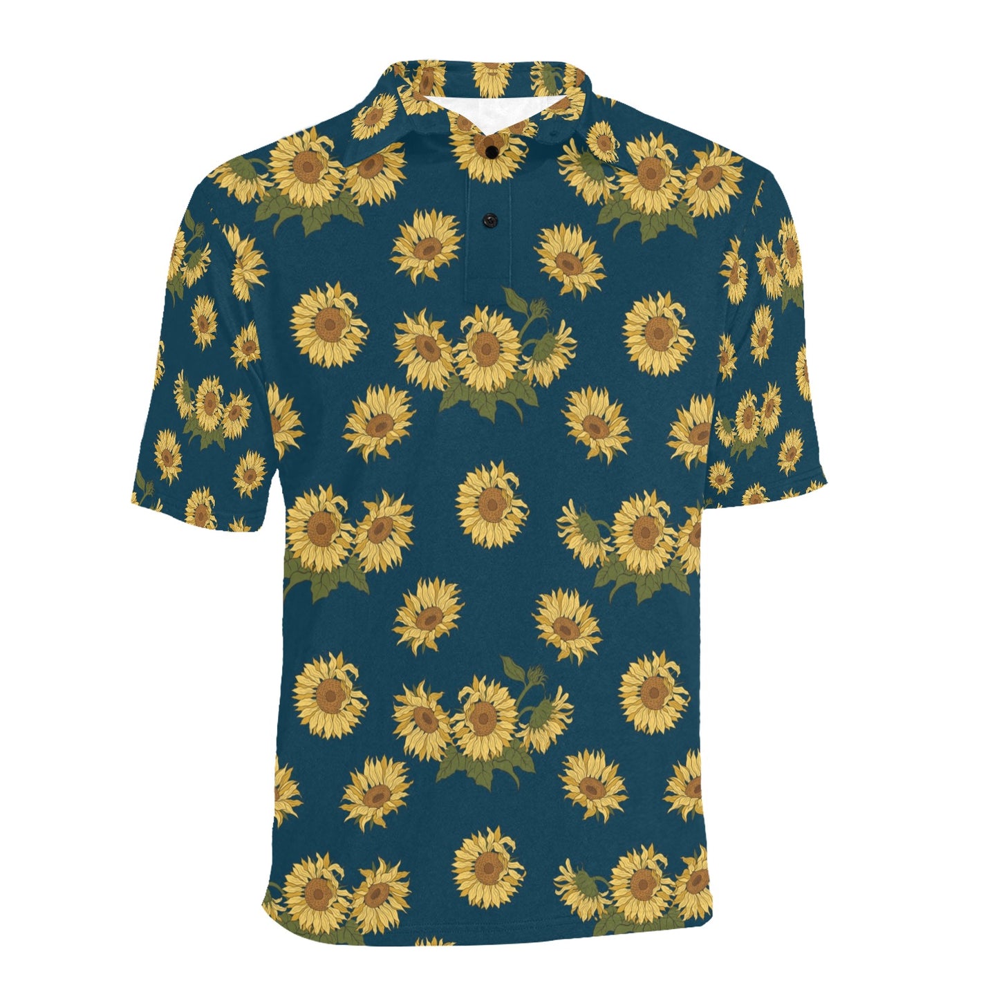 Sunflower Print Design LKS305 Men Polo Shirt