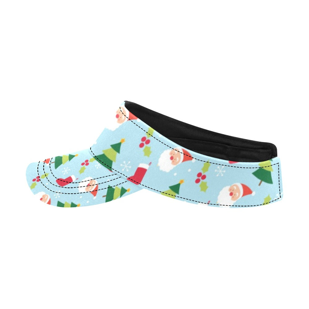 Santa Themed Print Design LKS301 Unisex Sun Visor
