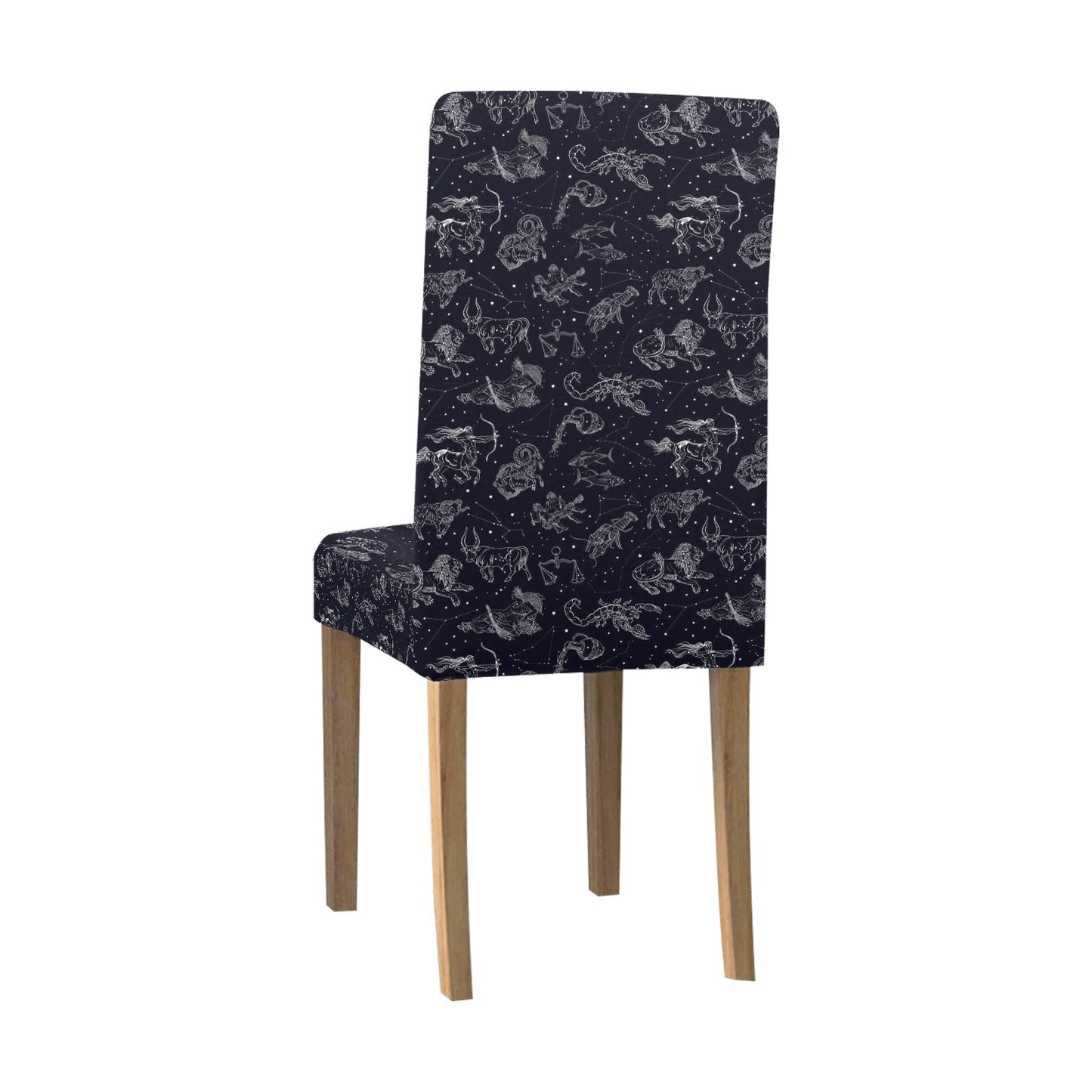 Zodiac Print Design LKS304 Dining Chair Slipcover