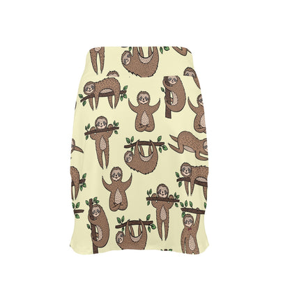 Sloth Print Design LKS3010 17" Golf & Pickleball Skort with Pockets