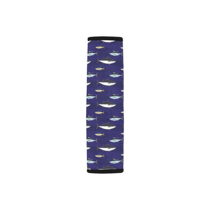 Tuna Fish Print Design LKS304 Car Seat Belt Cover
