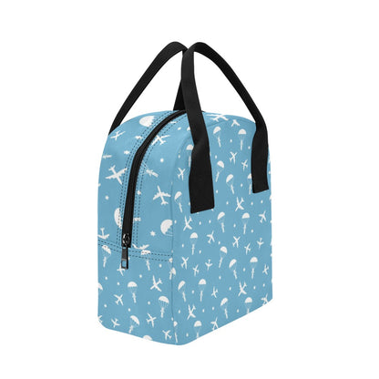 Skydiver Print Design LKS303 Insulated Lunch Bag