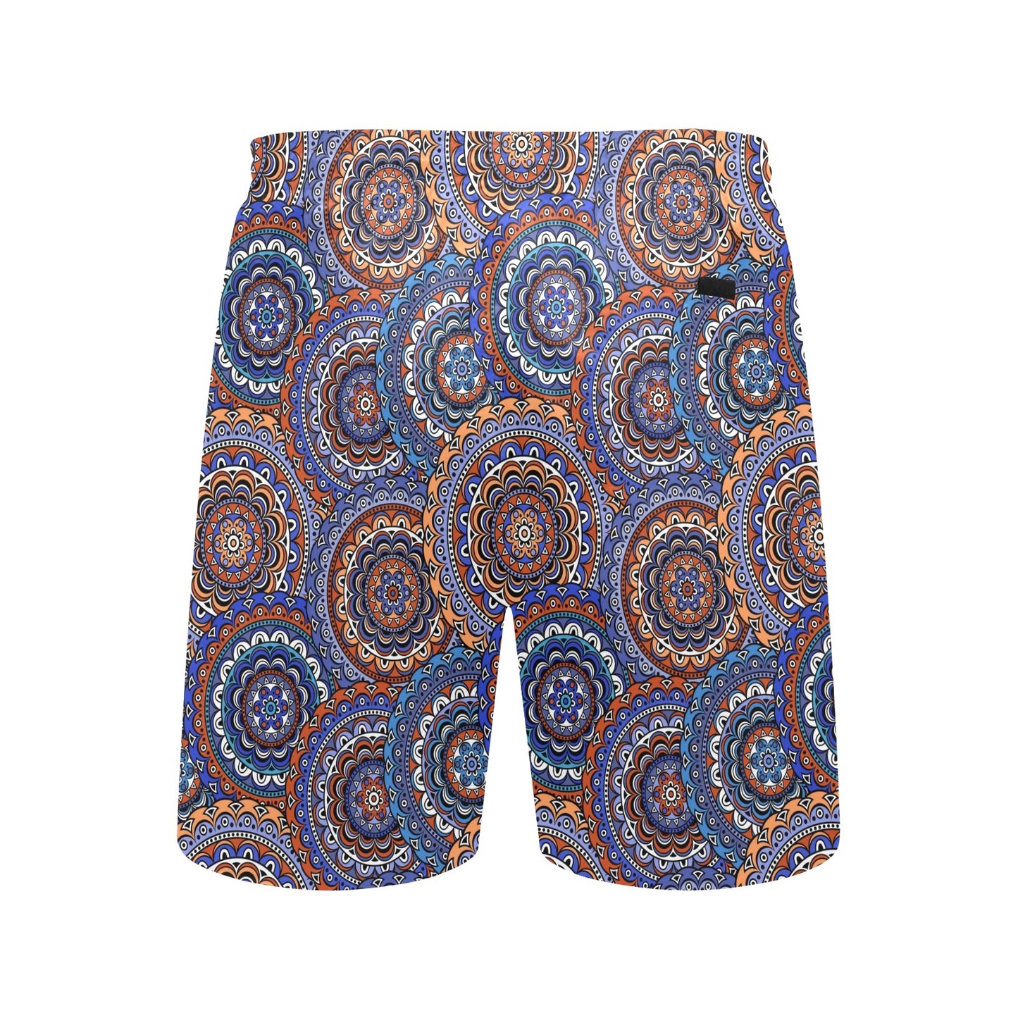 Mandala Boho Chic Design Print Men's Swim Trunks Beach Shorts