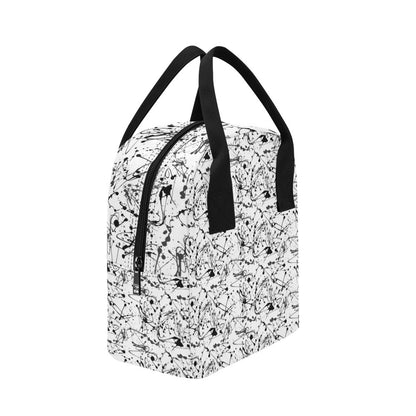 Splatter Print Design LKS305 Insulated Lunch Bag