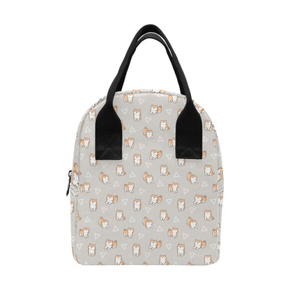 Shiba Inu Print Design LKS307 Insulated Lunch Bag