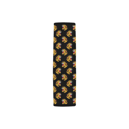 Tiger Head Print Design LKS306 Car Seat Belt Cover