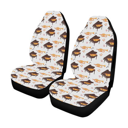 Piano Print Design LKS406 Car Seat Covers