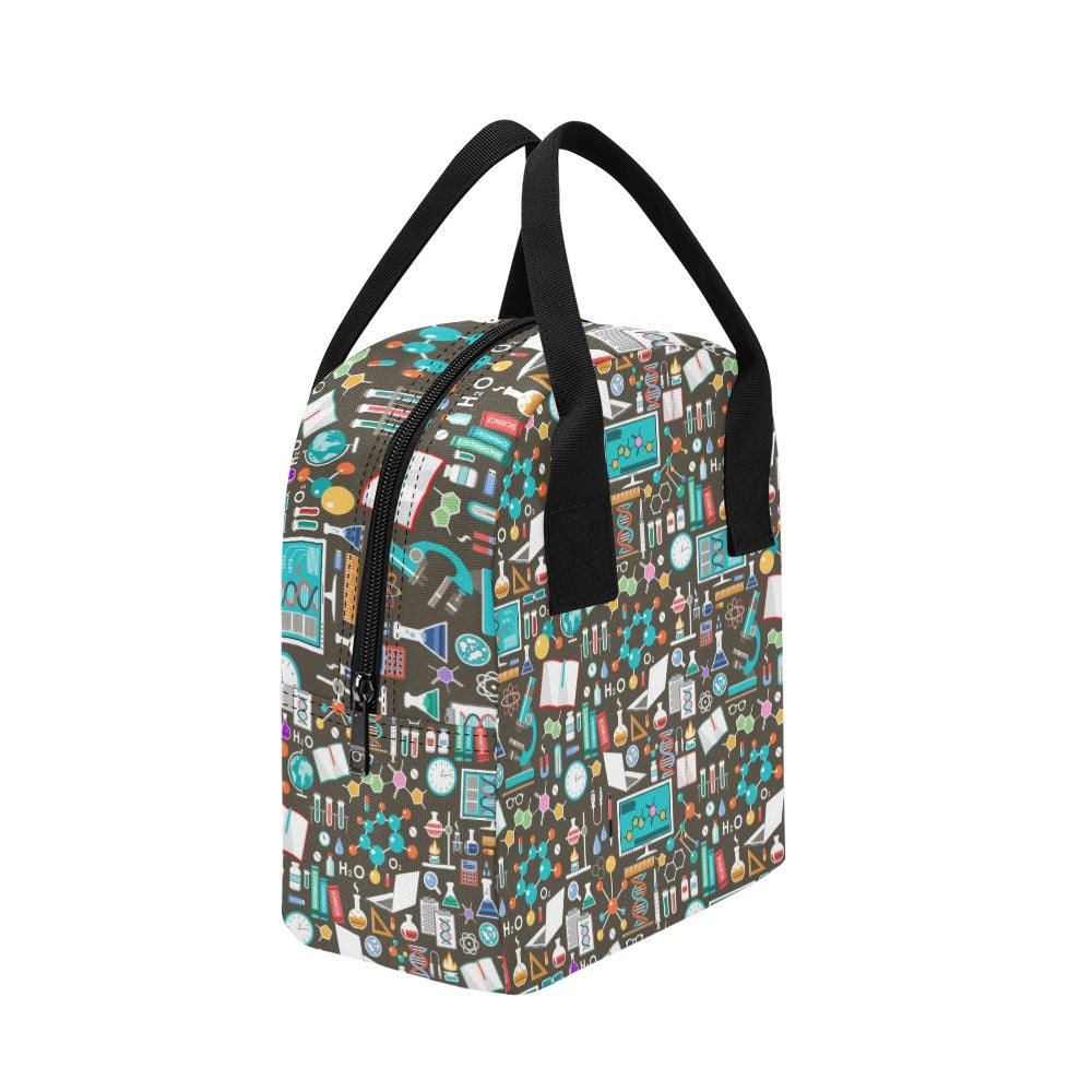 Science Print Design LKS303 Insulated Lunch Bag