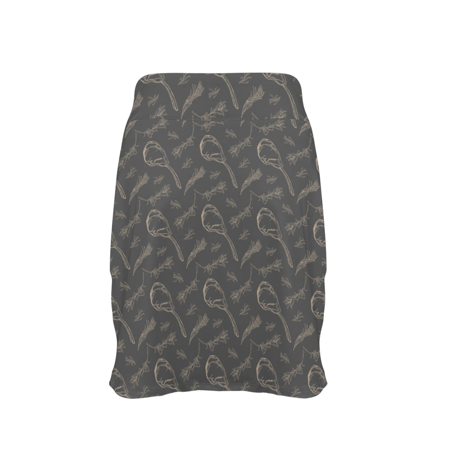 Steak Print Design LKS302 17" Golf & Pickleball Skort with Pockets