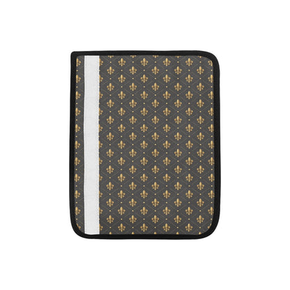 Fleur De Lis Print Design LKS402 Car Seat Belt Cover