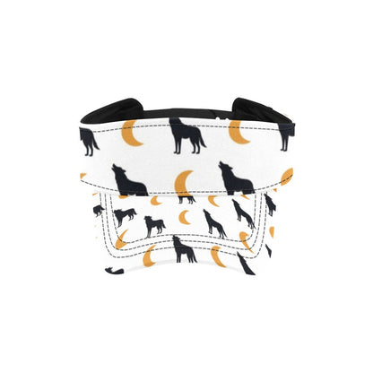 Wolf Moon Print Design LKS302 Unisex Sun Visor