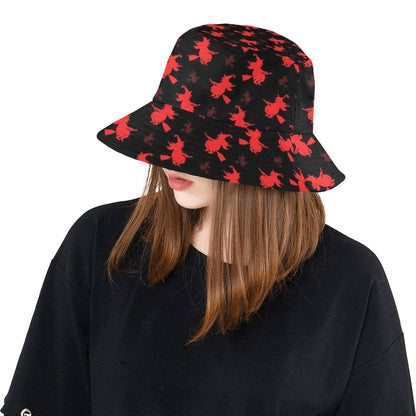 Witch Print Design LKS308 Unisex Bucket Hat