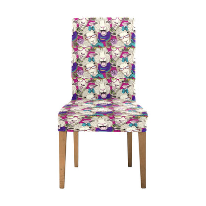 Sheep Print Design LKS403 Dining Chair Slipcover