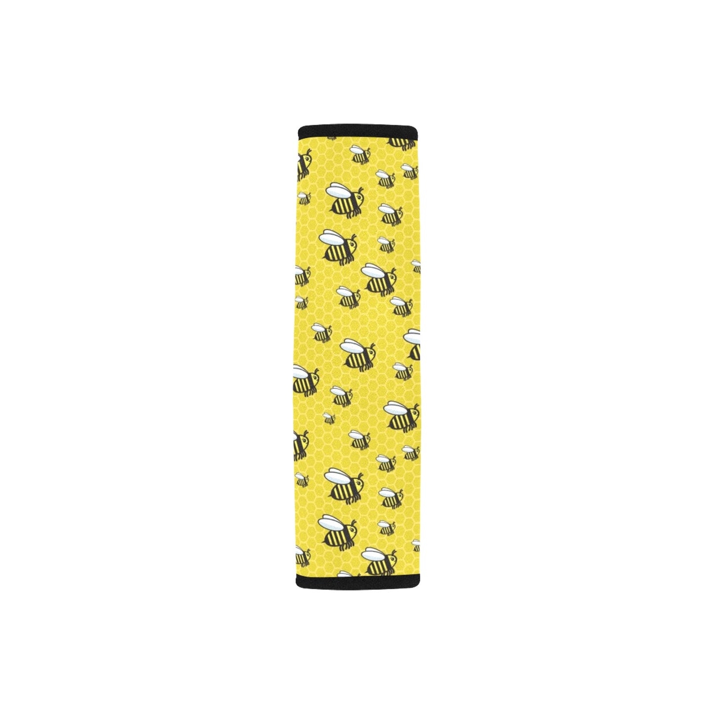 Bee Cute Print Design LKS308 Car Seat Belt Cover