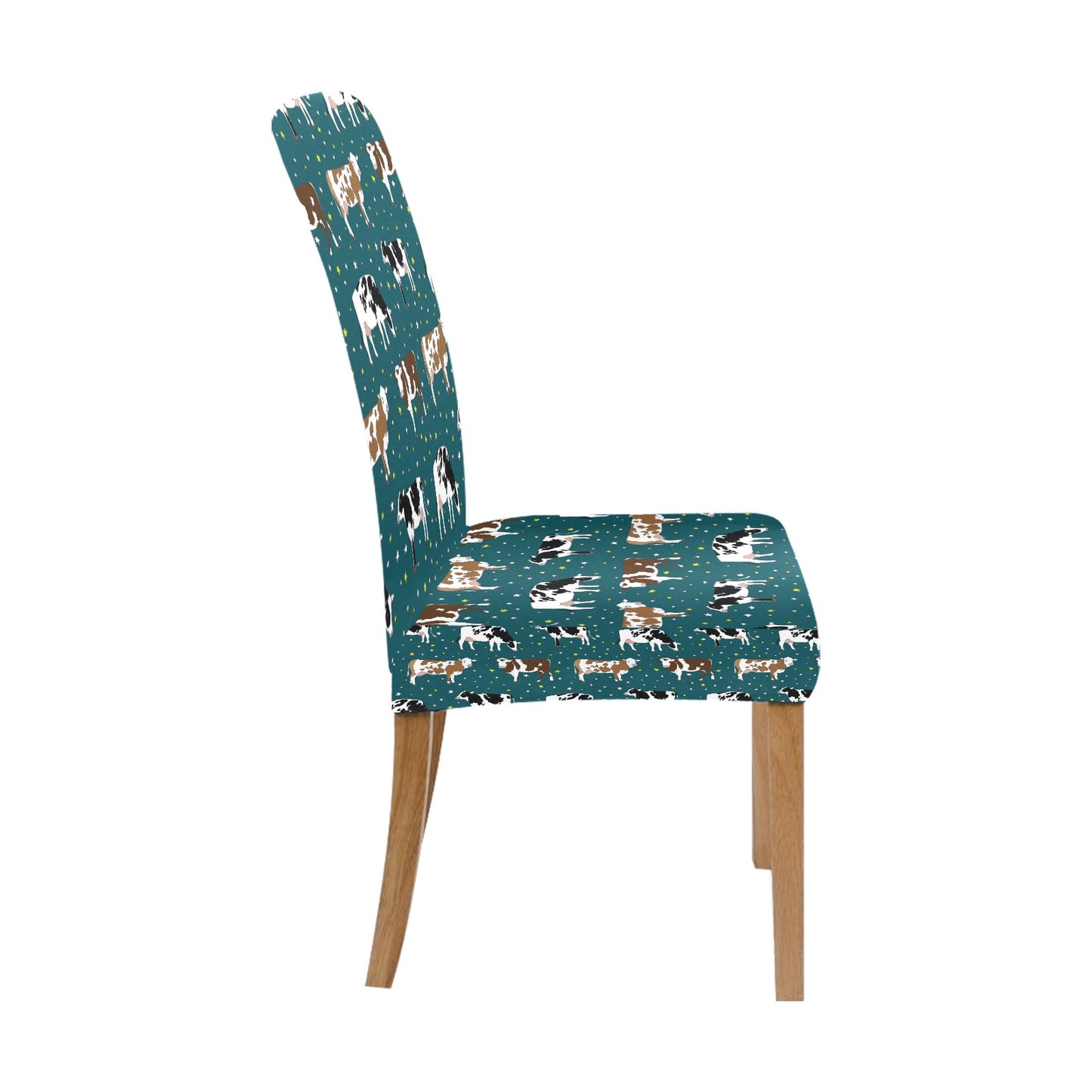Cattle Print Design LKS404 Dining Chair Slipcover