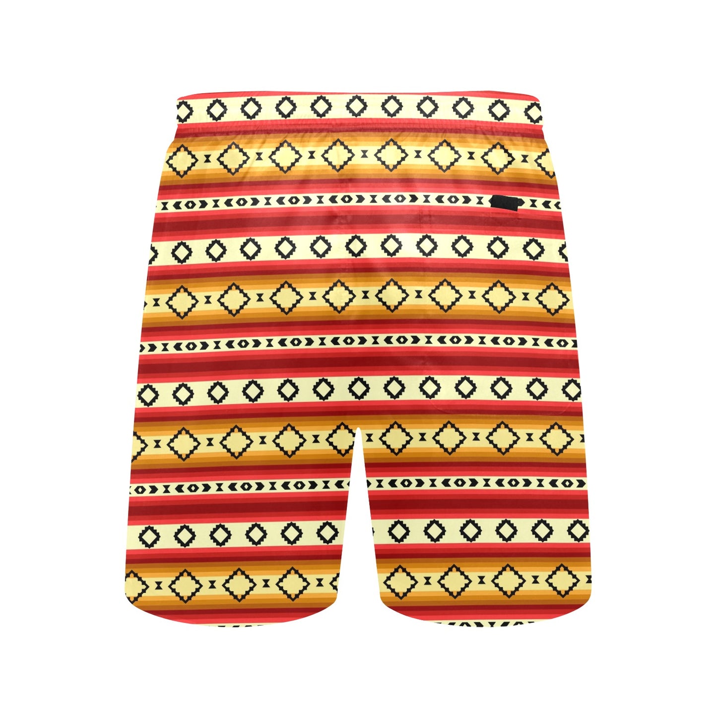 Serape Themed Men's Swim Trunks Beach Shorts