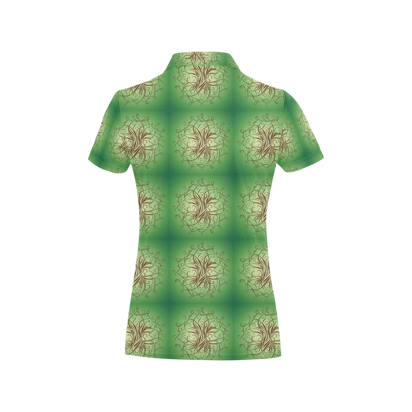 Celtic Pattern Print Design 05 Women's Polo Shirt