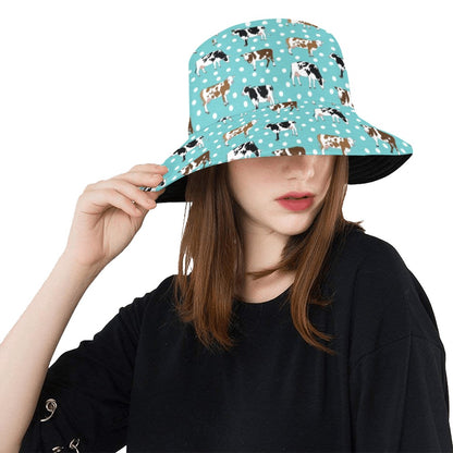 Cattle Print Design LKS405 Unisex Bucket Hat