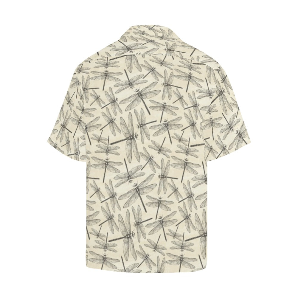 Dragonfly Print Design LKS402 Men's Men's Hawaiian Shirt