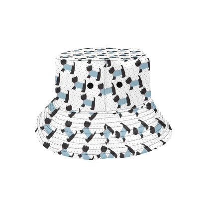 Scottish Terriers Print Design LKS3012 Unisex Bucket Hat