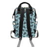 Sea Turtle Print Design LKS3010 Diaper Bag Backpack