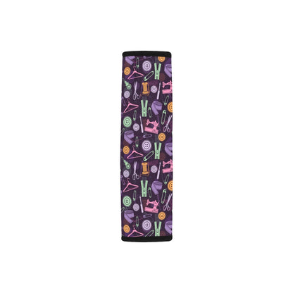 Sewing Equipment Print Design LKS306 Car Seat Belt Cover