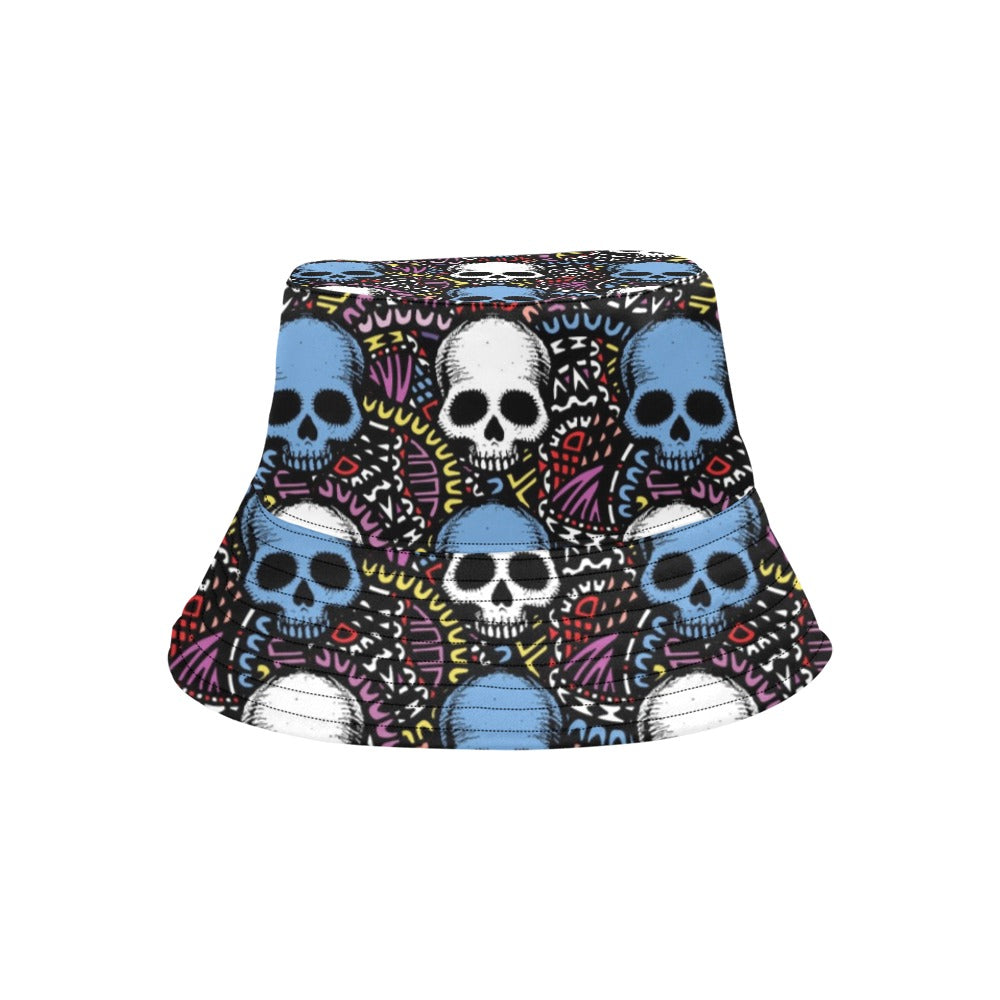 Skull Print Design LKS305 Unisex Bucket Hat
