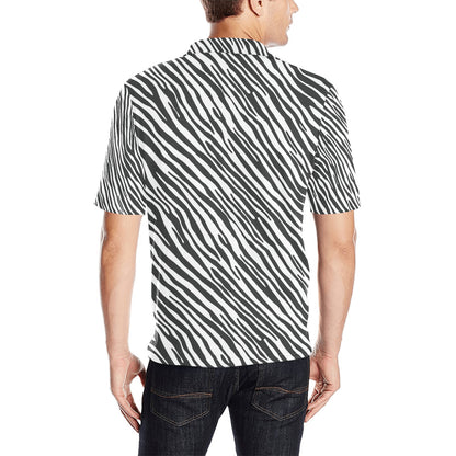 Zebra Classic Print Design LKS302 Men Polo Shirt