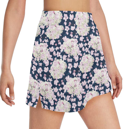 Sakura Print Design LKS305 17" Golf & Pickleball Skort with Pockets