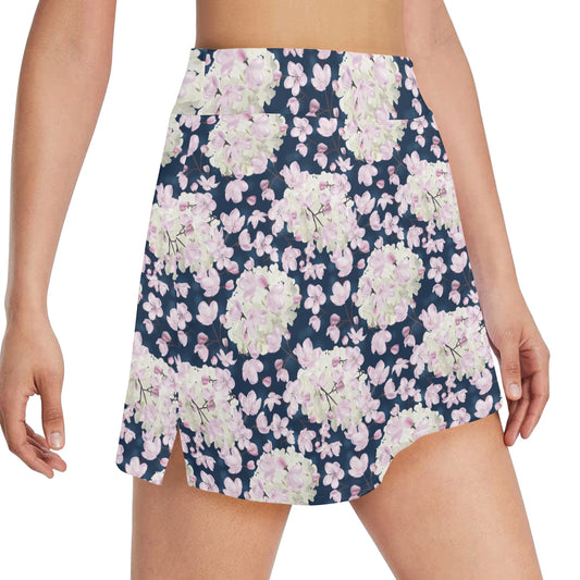 Sakura Print Design LKS305 17" Golf & Pickleball Skort with Pockets