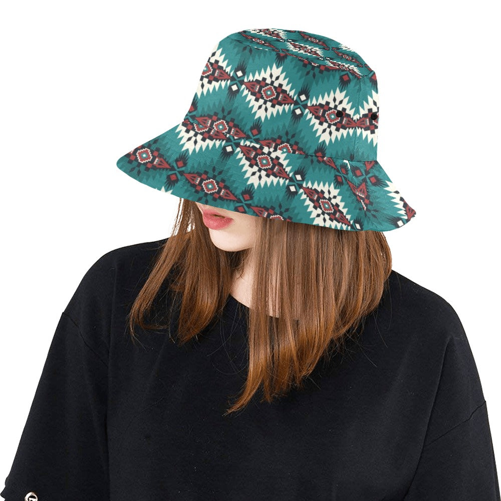 Southwest Pattern Print Design LKS308 Unisex Bucket Hat