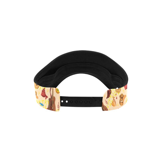 Western Lifestyle Print Design LKS303 Unisex Sun Visor