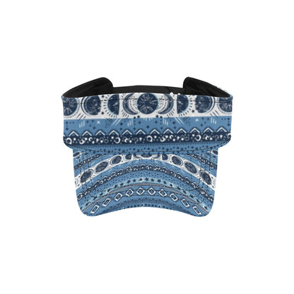Sun Moon Pattern Print Design LKS306 Unisex Sun Visor