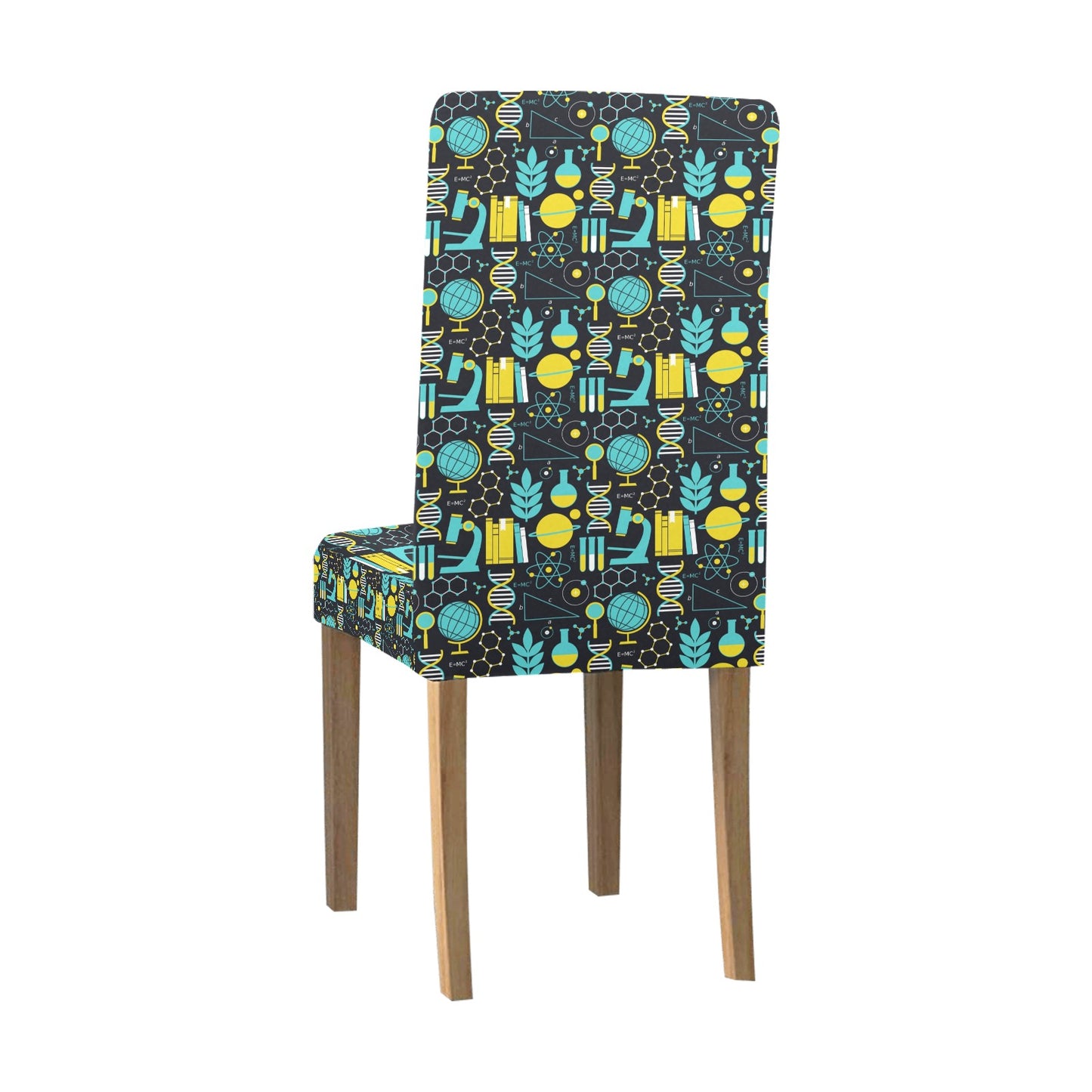 Science Print Design LKS301 Dining Chair Slipcover
