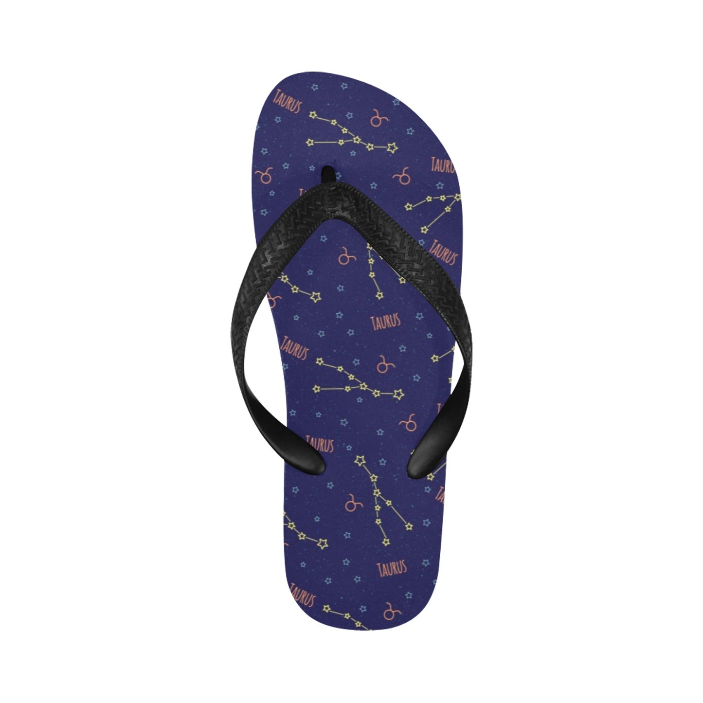 Taurus Print Design LKS301 Flip Flops