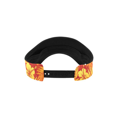 Hibiscus Summer Print Design LKS302 Unisex Sun Visor