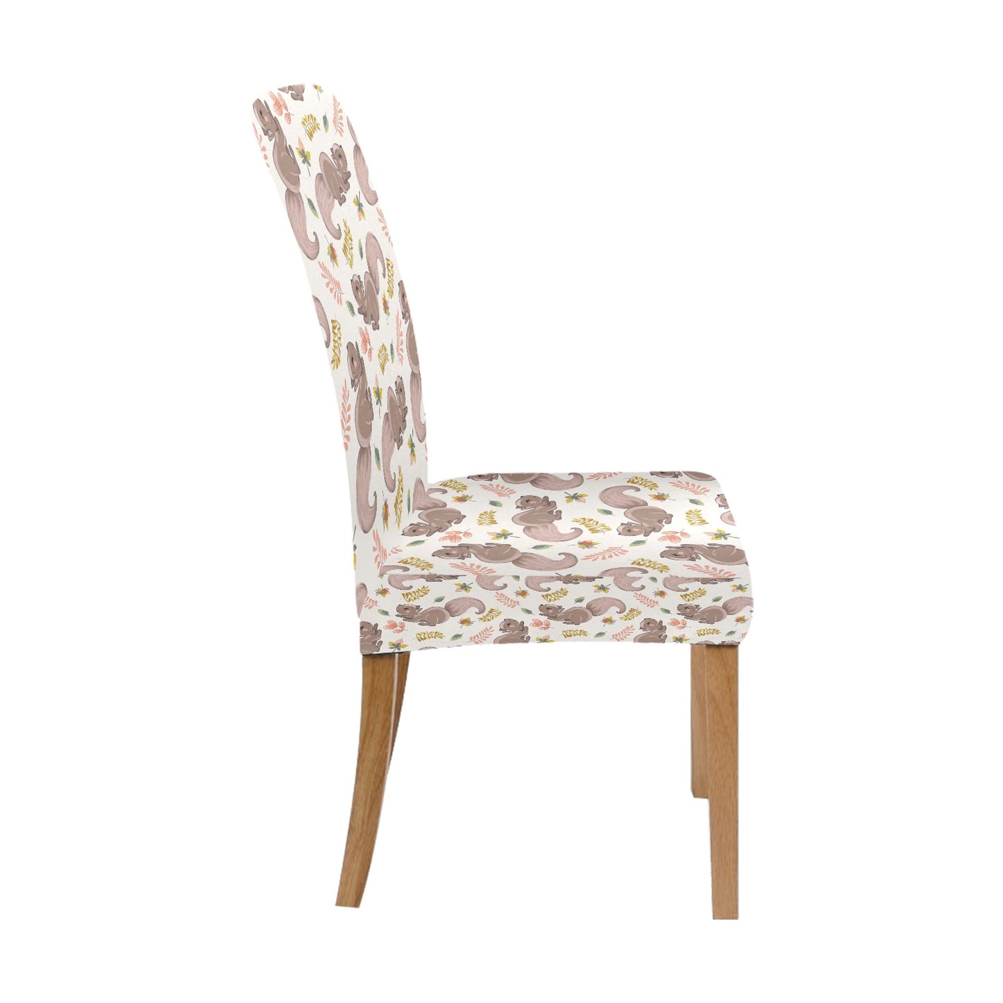 Squirrel Print Design LKS307 Dining Chair Slipcover