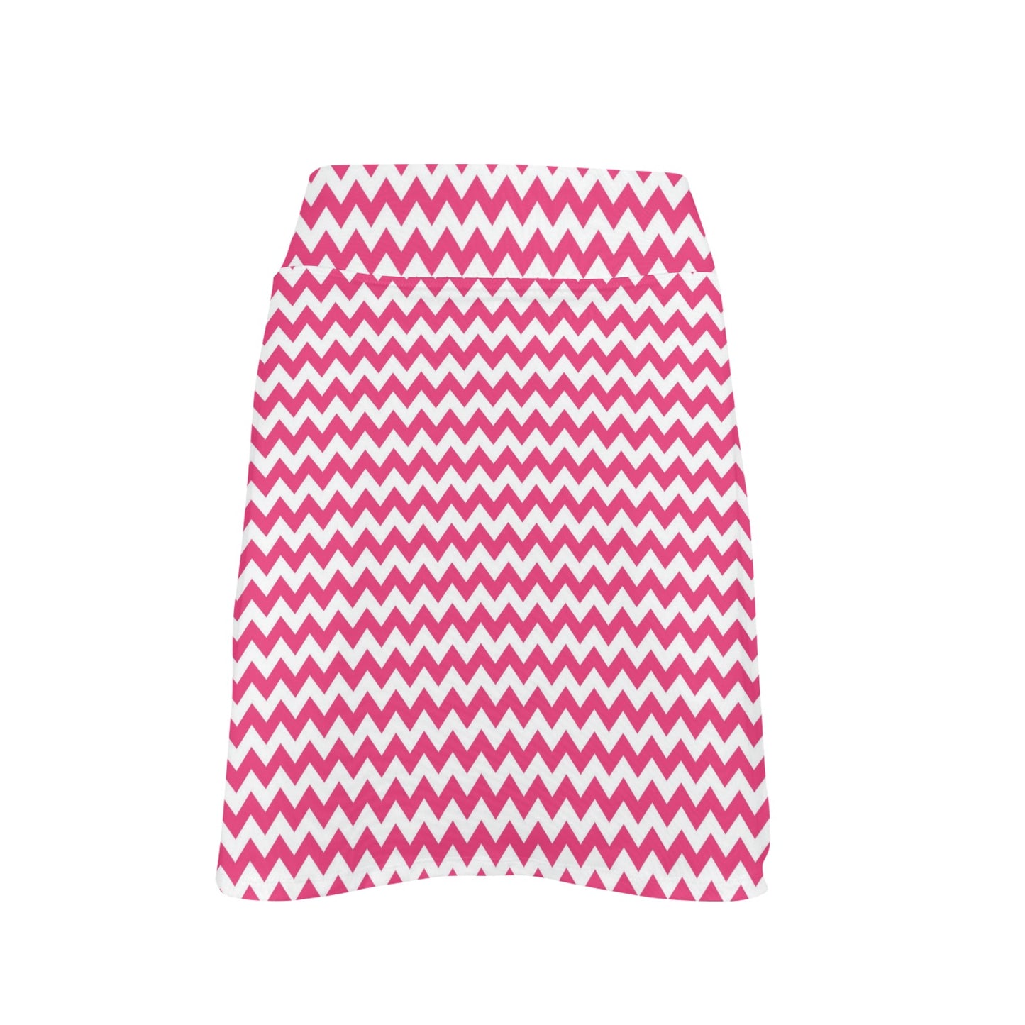 Chevron Print Design LKS402 17" Golf & Pickleball Skort with Pockets