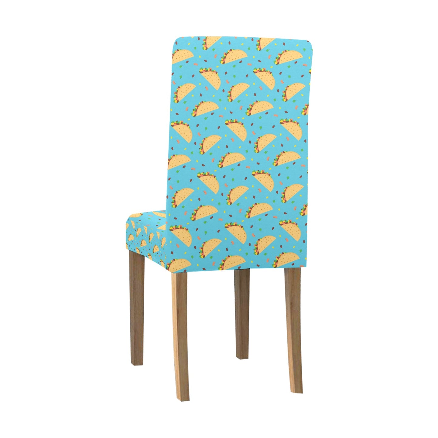 Taco Print Design LKS303 Dining Chair Slipcover