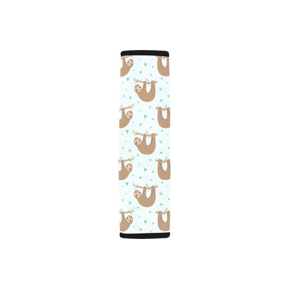Sloth Print Design LKS308 Car Seat Belt Cover