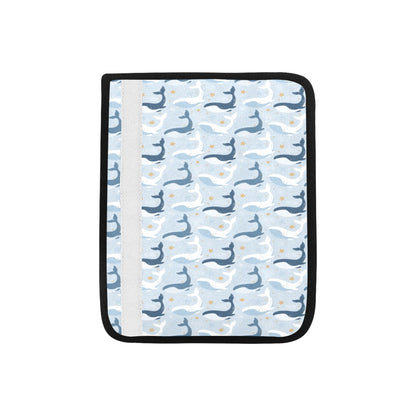 Whale Print Design LKS305 Car Seat Belt Cover