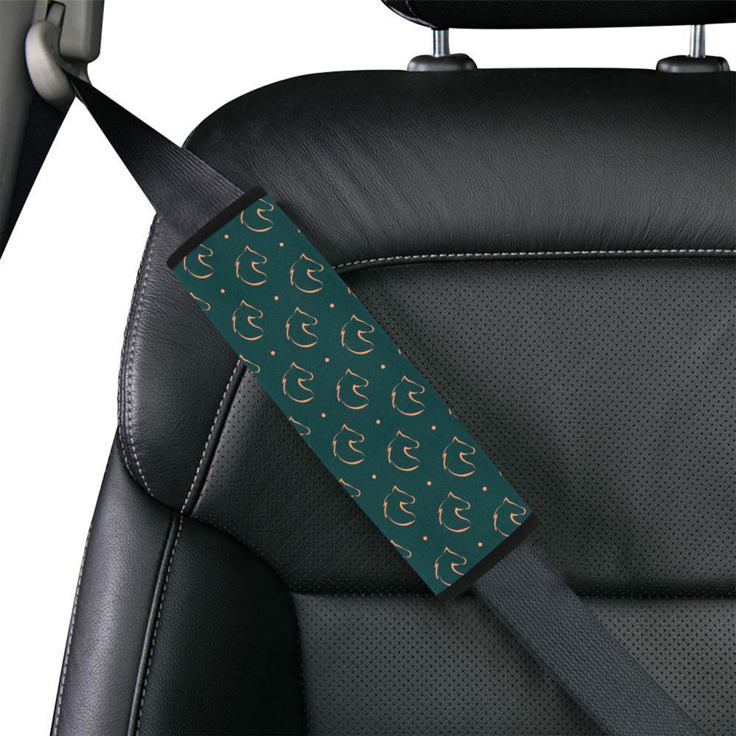 Horse Head Print Design LKS302 Car Seat Belt Cover
