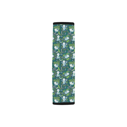 Sloth Print Design LKS304 Car Seat Belt Cover