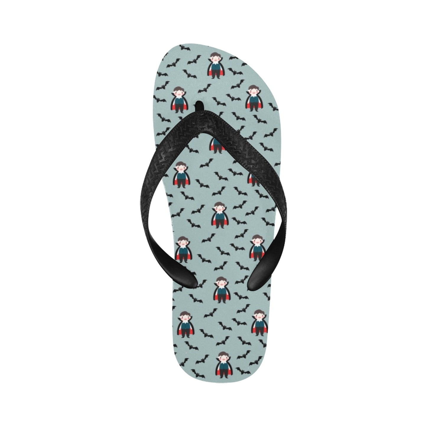 Vampire Print Design LKS304 Flip Flops