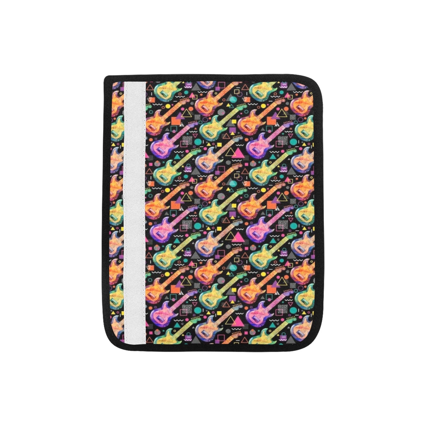 Electric Guitar Print Design LKS403 Car Seat Belt Cover