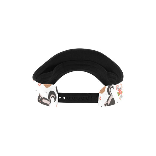 Skunk Print Design LKS304 Unisex Sun Visor