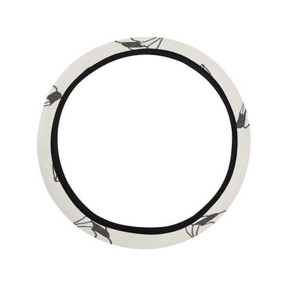 Skydiver Print Design LKS301 Steering Wheel Cover with Elastic Edge