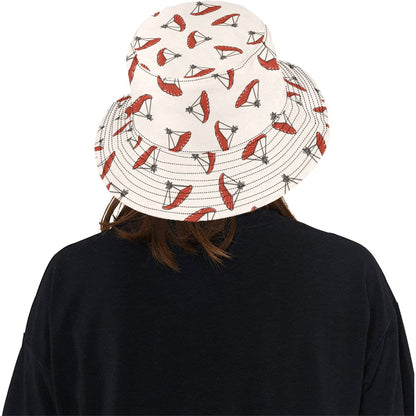 Skydiver Print Design LKS302 Unisex Bucket Hat